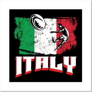 Rugby Italy Posters and Art